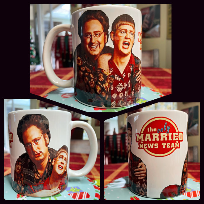 EXCLUSIVE “Married News Team” 11OZ MUG! Only 7 LEFT!