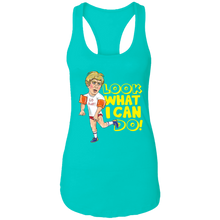 Load image into Gallery viewer, &quot;Look What I Can Do&quot;  Ladies Premium Racerback Tanks!