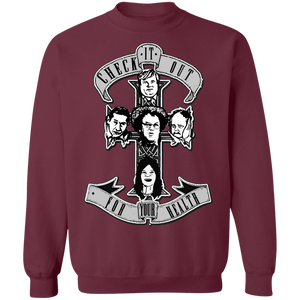 "Appetite For Your Health" Crewneck Pullover Sweatshirt!