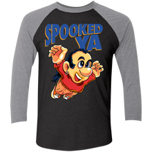 Load image into Gallery viewer, LIMITED EDITION &#39;Super Spooked&#39; 3/4 Sleeve Baseball Raglan Tee!