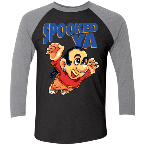 LIMITED EDITION 'Super Spooked' 3/4 Sleeve Baseball Raglan Tee!