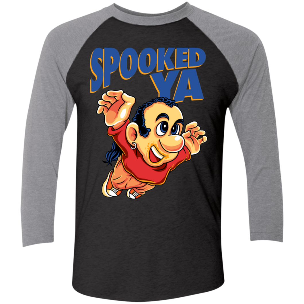 LIMITED EDITION 'Super Spooked' 3/4 Sleeve Baseball Raglan Tee!