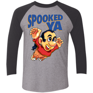 LIMITED EDITION 'Super Spooked' 3/4 Sleeve Baseball Raglan Tee!