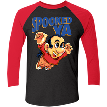 Load image into Gallery viewer, LIMITED EDITION &#39;Super Spooked&#39; 3/4 Sleeve Baseball Raglan Tee!