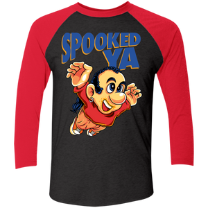 LIMITED EDITION 'Super Spooked' 3/4 Sleeve Baseball Raglan Tee!