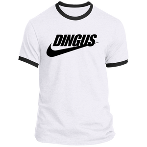 "Just A Dingus"  Light Color Ringer Tees ~ ONLY 7 LEFT!