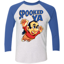 Load image into Gallery viewer, LIMITED EDITION &#39;Super Spooked&#39; 3/4 Sleeve Baseball Raglan Tee!