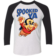 Load image into Gallery viewer, LIMITED EDITION &#39;Super Spooked&#39; 3/4 Sleeve Baseball Raglan Tee!