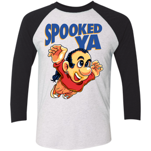 LIMITED EDITION 'Super Spooked' 3/4 Sleeve Baseball Raglan Tee!