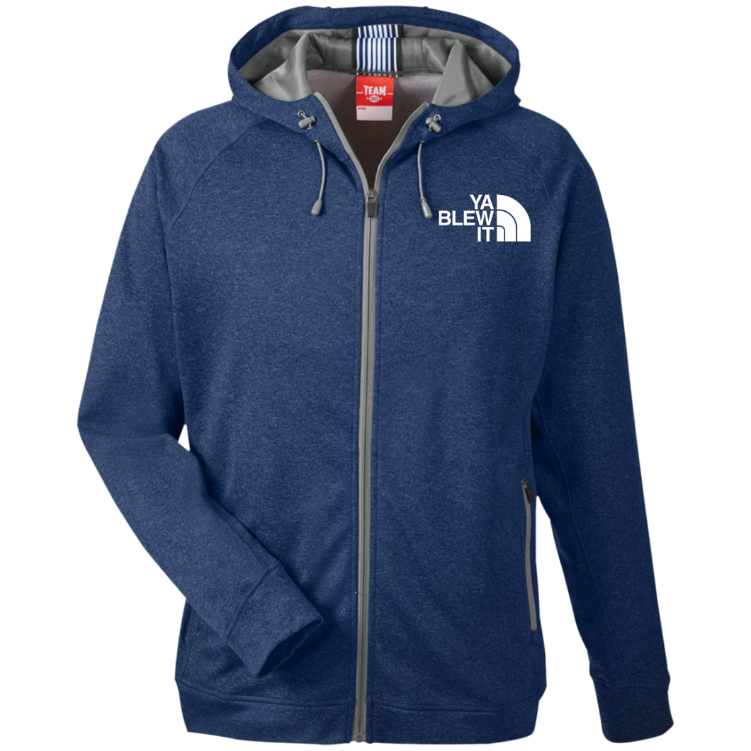 TT38 Team 365 Men's Heathered Performance Hooded Jacket