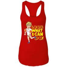 Load image into Gallery viewer, &quot;Look What I Can Do&quot;  Ladies Premium Racerback Tanks!