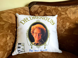 LIMITED EDITION “ROCK N BRULE” 2 FOR 1 Square Pillow 18x18