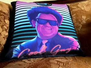 LIMITED EDITION “Cool Guy" Square Pillow 18x18!